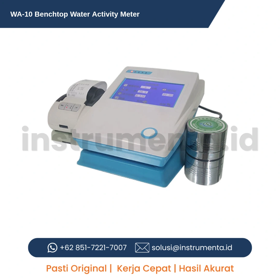 Authorized Distributor WA-10 Benchtop Water Activity Meter Alat Ukur Aktivitas Air Lab Digital Presisi Tinggi